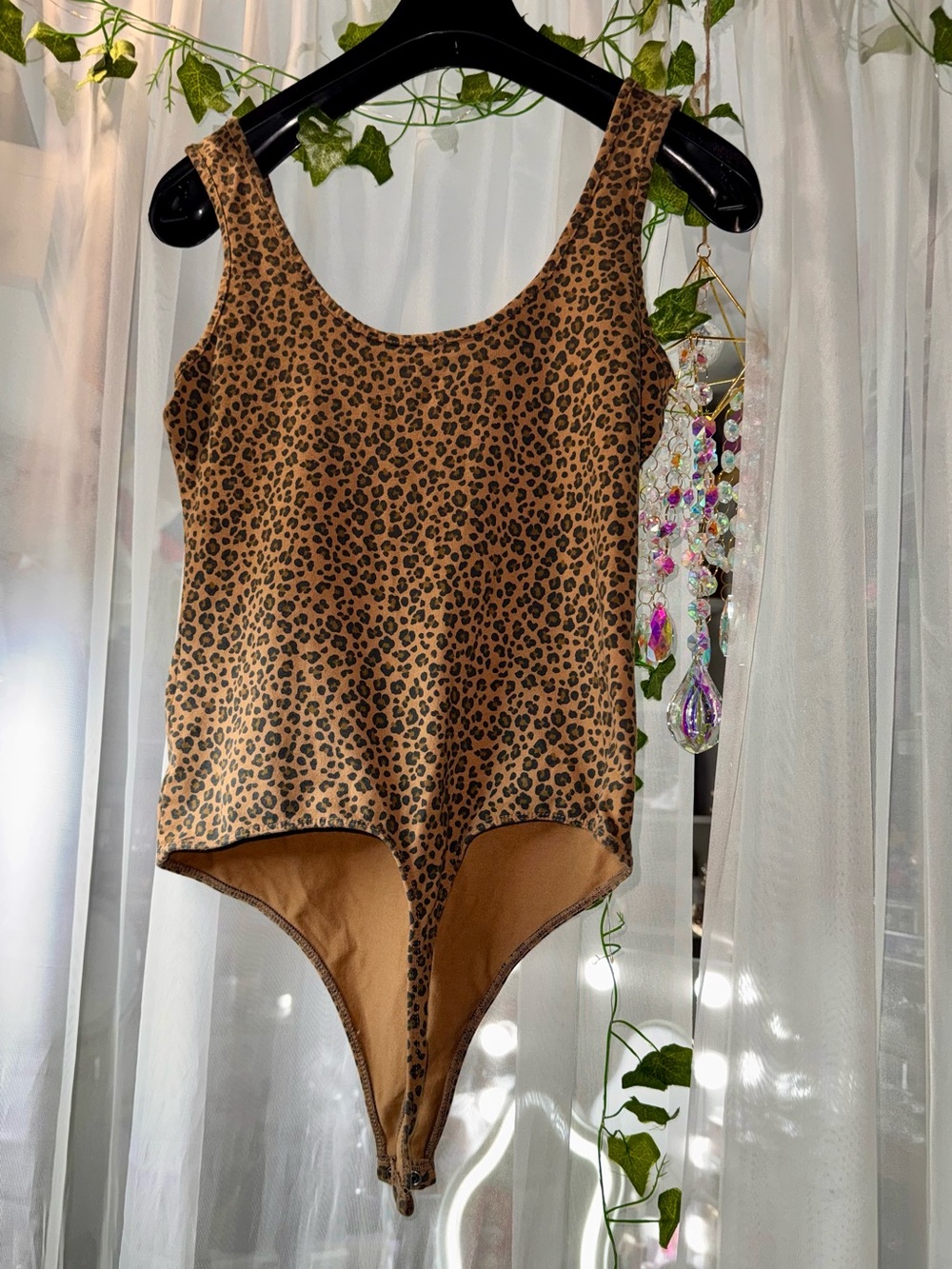 American Eagle Outfitters Leopard Print Bodysuit size M - Picture 3 of 5